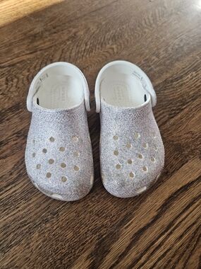 Crocs Kids' Glitter Clogs Toddler